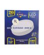 Plafoniera LED 20W Rotonda Ø206mm - 4000K, 2000 LM, Risparmio Energia