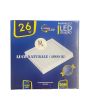 Plafoniera LED 26W Quadrata 28x28 cm - Luce Naturale 4000K, 2600 LM