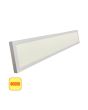 Plafoniera LED 38W 4000K con Trasformatore - Bianca, 20x120cm