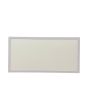Plafoniera LED 48W 4000K con Trasformatore - Bianco, 40x80cm