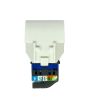 Presa di Rete RJ45L 8 Pin UTP Categoria 6 TOT-823-B per Living Light