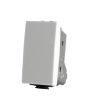 Pulsante Unipolare 10A 250V Compatibile Matix Bianco - TOT Electric