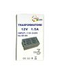 Trasformatore 12V 18W 1.5A per Strisce LED 7.5x3.1x3.1 cm - Asia Led