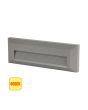 Faretto LED Segnapasso 3W IP65 Rettangolare Grigio 4000K VT-1162