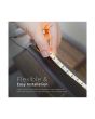 Striscia Strip LED 12V 8W/m SMD 5m RGB + 3000K 60 LED/m IP20 - V-TAC