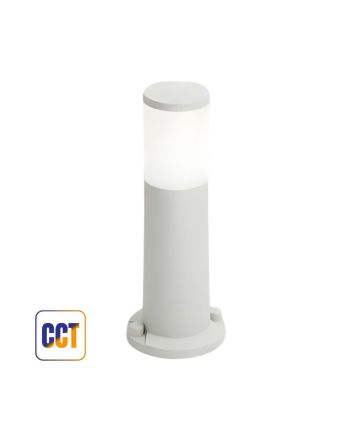 Paletto Esterno Amelia 400 8,5W CCT IP66 Bianco e Lampadina Inclusa