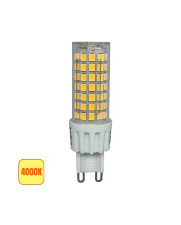 Lampadina LED G9 10W Luce Naturale 4000K 900lm 270° - EcoLight