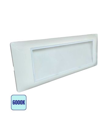 Lampada Emergenza LED 270 Lumen 4W da Incasso e Parete - Elettrocanali