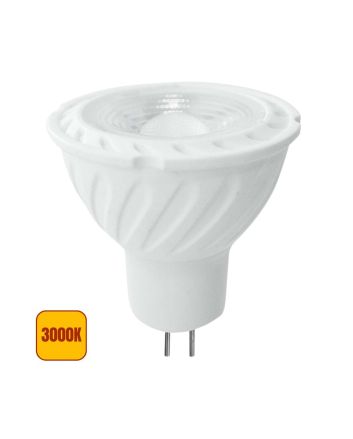 Faretto LED GU5.3 MR16 6W 12V 3000K 110° Bianco Chip Samsung - V-Tac