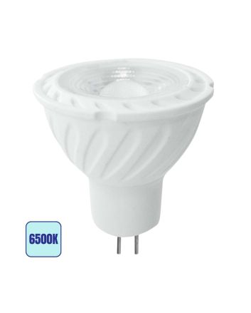 Faretto LED GU5.3 MR16 6W 12V 6500K 110° Bianco Chip Samsung - V-Tac