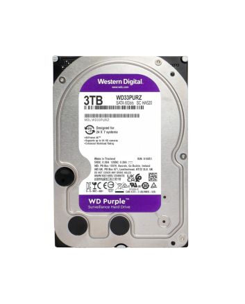 Hard Disk 2TB 3.5" SATA CMR 256MB Cache WD23PURZ - Western Digital