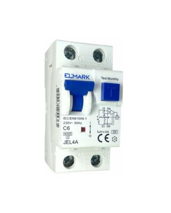 Magnetotermico Differenziale 2 Moduli 6A 30mA 6kA Curva C - Elmark
