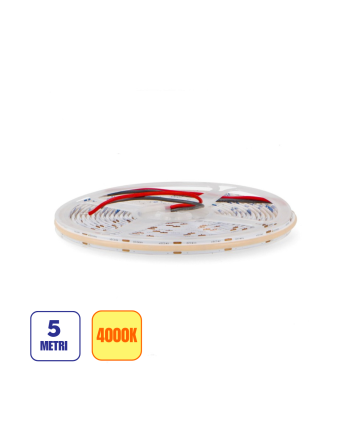Striscia LED 24V 14W/m 4000K COB IP20 5m LM-2823 - iSG Lighting