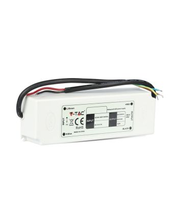 Alimentatore per Strip LED 60W 12V 5A IP67 con Cavi a Saldare - V-TAC
