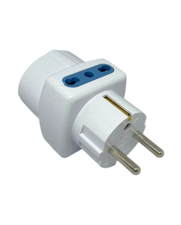 Adattatore Triplo Bianco 2P+T 16A 250V IP20 FG28514 - FAEG