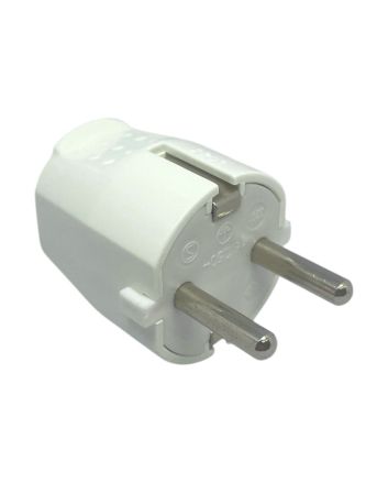 Spina Schuko 16A+T Bianca 250V 2P+T FG20507 - FAEG