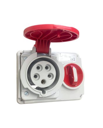 Presa Interbloccata 32A 3P+N+T 6h IP44/54 Senza Fondo - FAEG