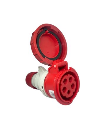 Spina Mobile Dritta 16A 3P+N+T 240/415V IP67 - Elettrocanali 