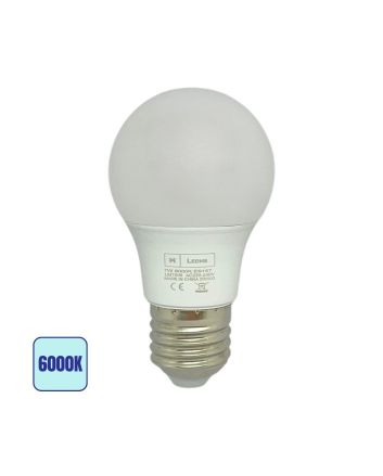 Lampadina LED E27 G45 7W Luce calda 3000K 630 Lumen LM7007 - Ledme