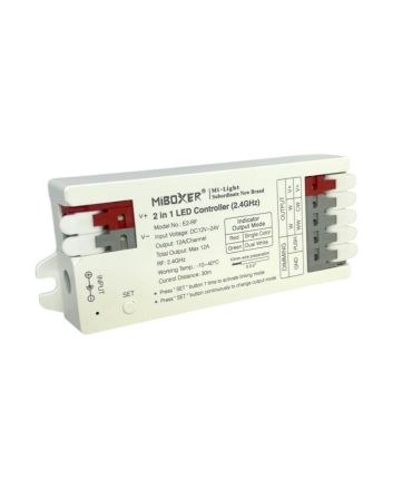 Controller LED 2 in 1 Monocolore/Doppio Bianco 12A 2.4GHz - MiBoxer