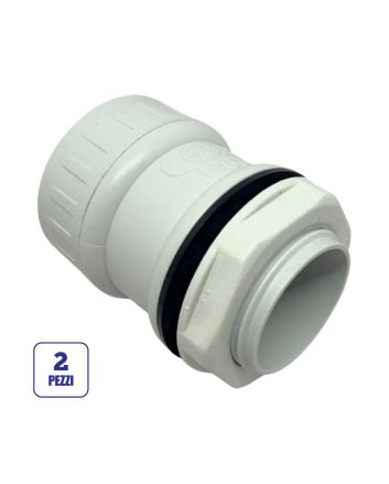 Raccordo IP65 Ø25 mm per Tubo/Scatola FG16325 - FAEG