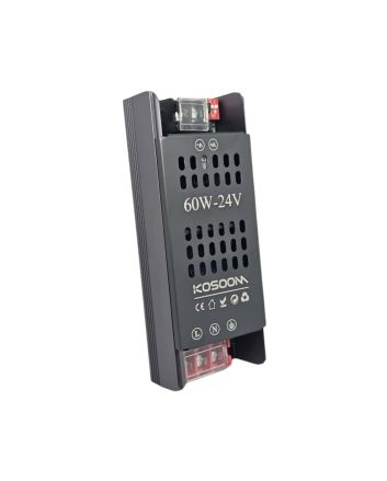 Alimentatore LED 24V 60W Slim Antracite IP20 Regolabile - Kosoom