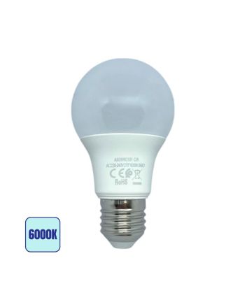 Lampadina LED E27 A60 9W Luce Fredda 6000K 1080lm 270° - Osram