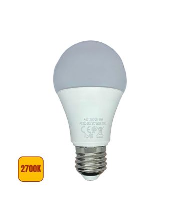 Lampadina LED E27 12W Luce Calda 2700K 1440lm A60 a Goccia - Osram