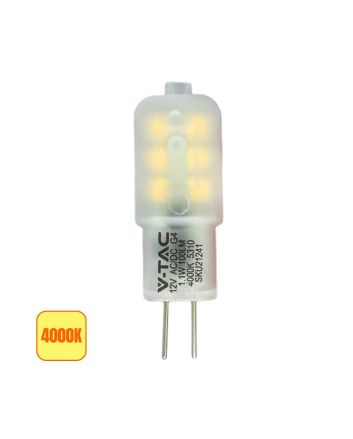 Lampadina LED G4 T10 1.1W 4000K 100lm 300° Chip Samsung - V-Tac