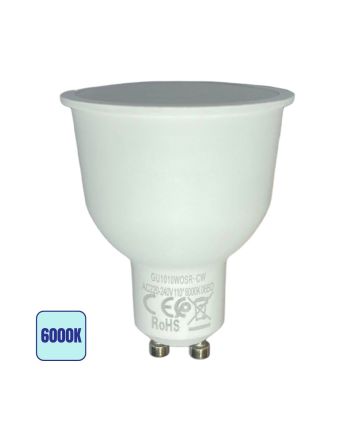 Lampadina LED GU10 10W Luce Fredda 6000K 1200 Lumen 110° - Osram