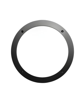 Plafoniera da Esterno Lucia Nera E27 IP66 Ø30cm - Fumagalli