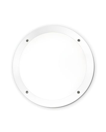 Plafoniera da Esterno Lucia Bianca E27 IP66 Ø30cm - Fumagalli