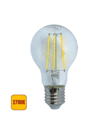 Lampadina LED E27 8W 2700K 960lm 360° A60 a Filamento - Osram