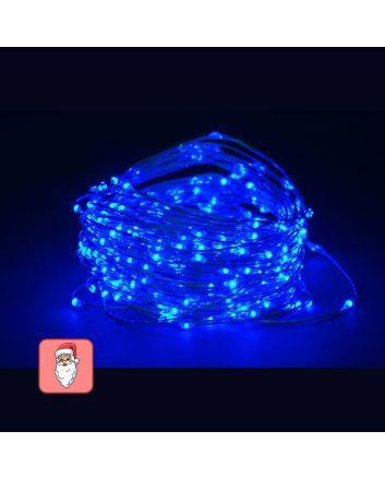 Confezione catena 180 MicroLED blu Nataluna