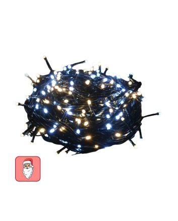 Catena 100 LED Dual Color 5m Bianco Freddo/Bianco Caldo - Nataluna