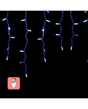 Tenda LED 114 LED 3x0,5 Metri Blu IP44 Prolungabile - Nataluna