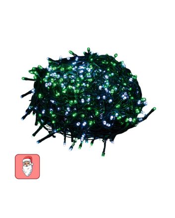 Catena 750 led bianco freddo verde 42,5 m