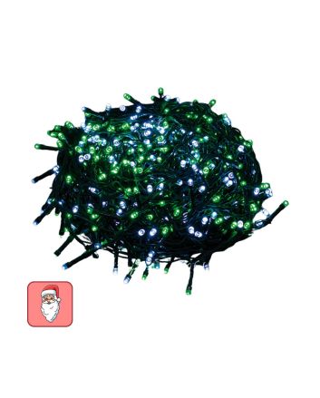 Catena 1260 led bianco freddo verde 63m