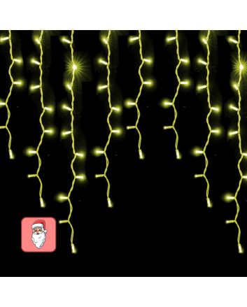 Tenda LED 228 Luci Bianco Caldo 3x0,9 m Prolungabile IP44 - Nataluna