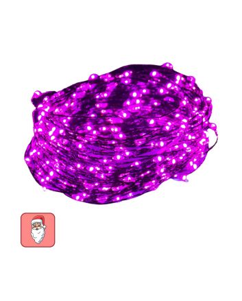 Catena 300 microLED fuxia 15m