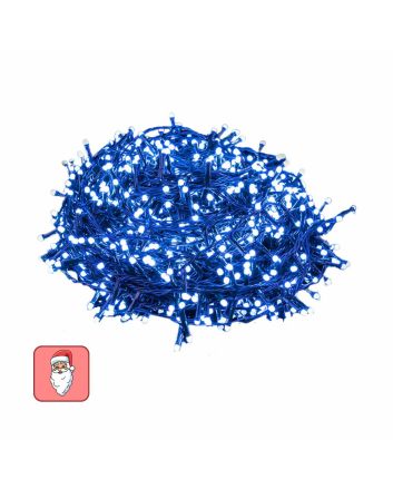 Catena 300 LED blu 15m con memory nataluna