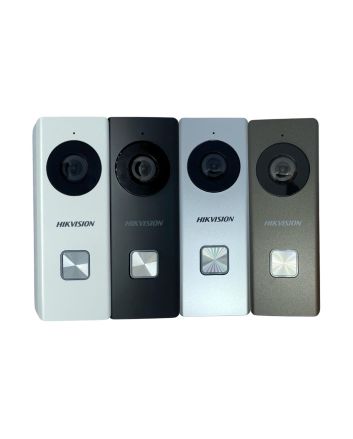Videocitofono WI-FI IR esterno 2 Mpx 180° + 4 Cover - HikVision
