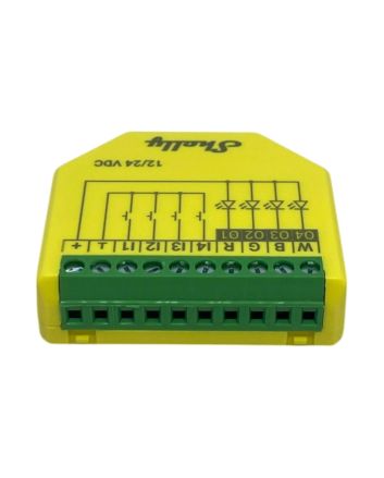 Controller LED RGBW Per Strisce LED 12-24VDC Wi-Fi/Bluetooth - Shelly