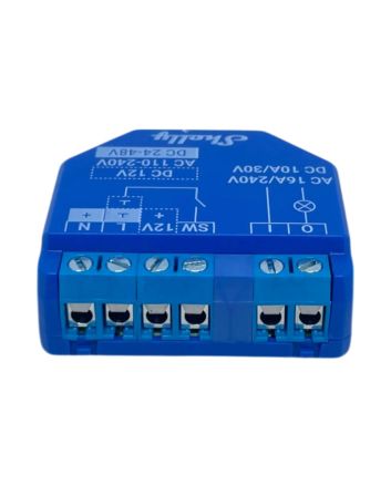 Relè Smart Wi-Fi/Bluetooth 16A 240V con Contatto Pulito - Shelly