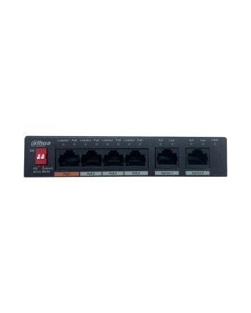 Switch Desktop a 6 Porte Gestito via Cloud con 4 Porte PoE - Dahua