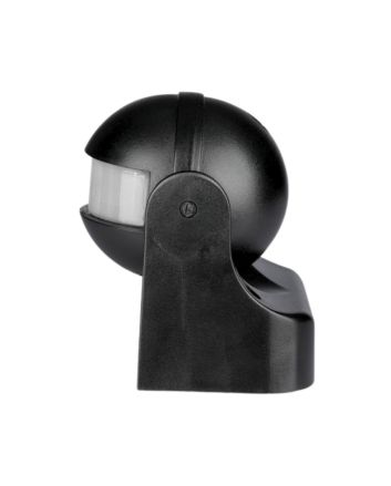 Sensore Movimento PIR 180° IP44 da Soffitto 300W Nero - V-TAC