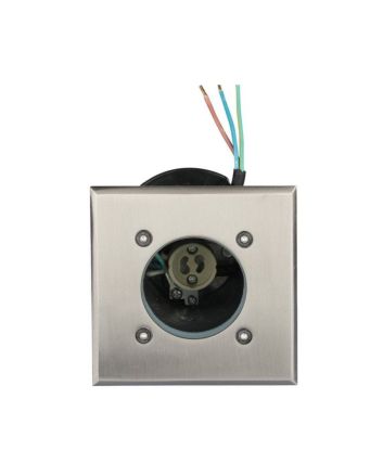 Portafaretto Calpestabile GU10 IP65 Esterno Quadrato - V‑TAC