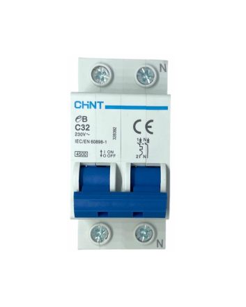 Magnetotermico 2 Moduli 1P+N 32A 4.5kA Curva C - CHINT