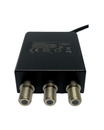 Alimentatore Switching 450mA 1in/2out Connettore F 12V - Corel