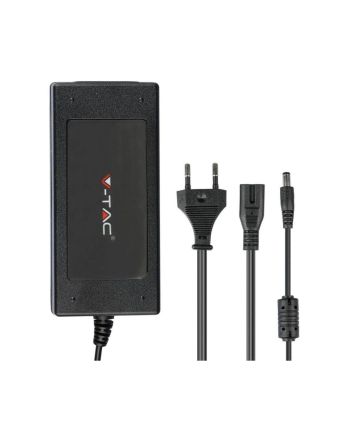 Alimentatore per Strisce LED 60W Plug&Play IP44 con Jack 2.1 – V‑TAC 
